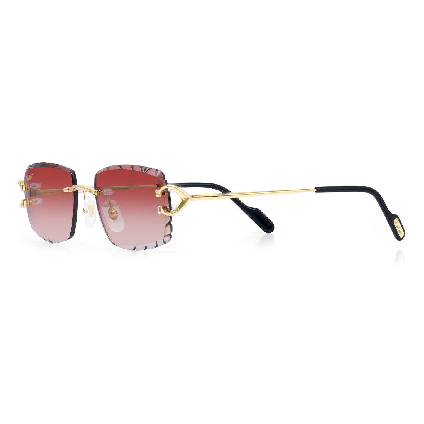 NEW GOLD BIG C ‘CAPTIVIA’ DARK BROWN