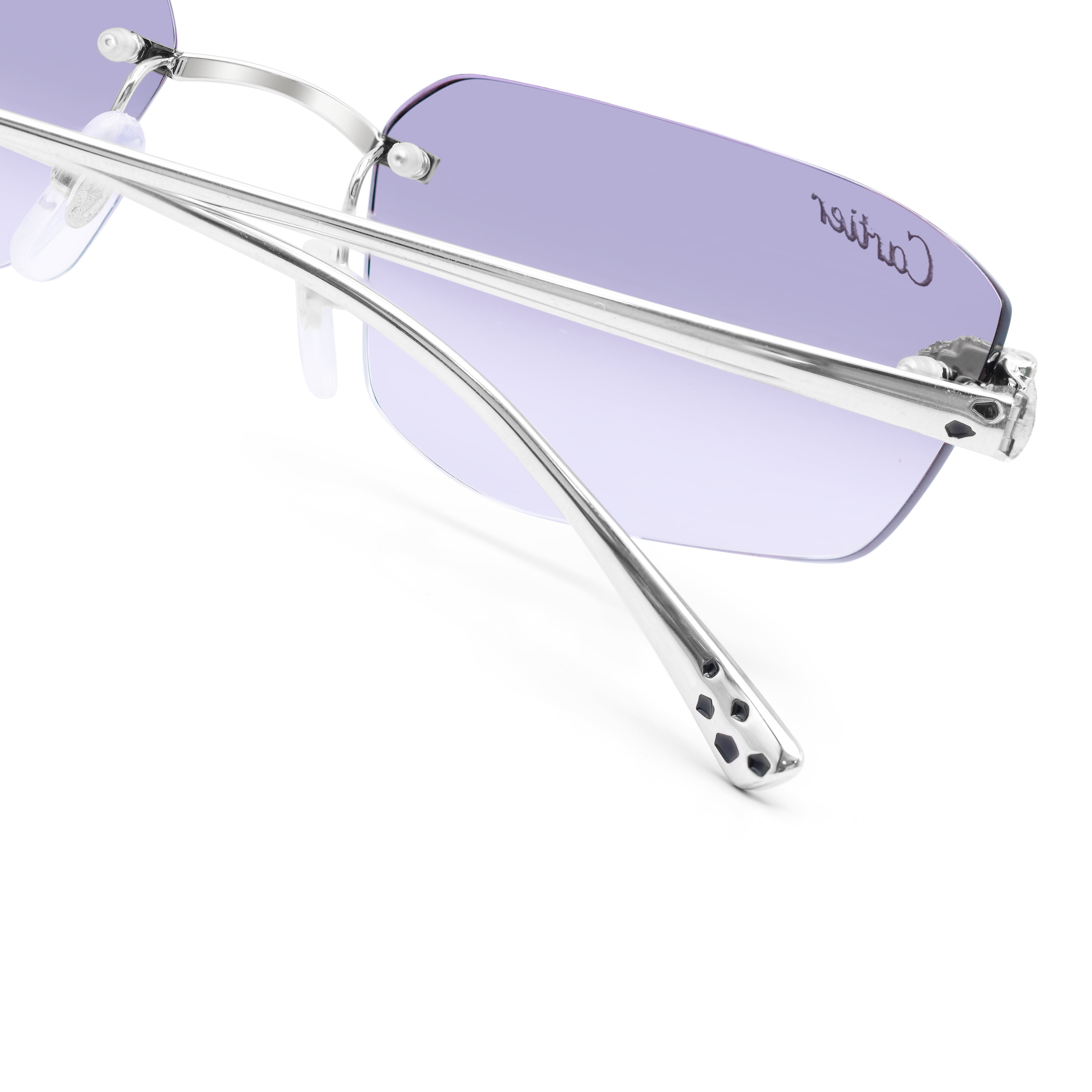 PAVE PANTHER HEAD SMOKE GRAY