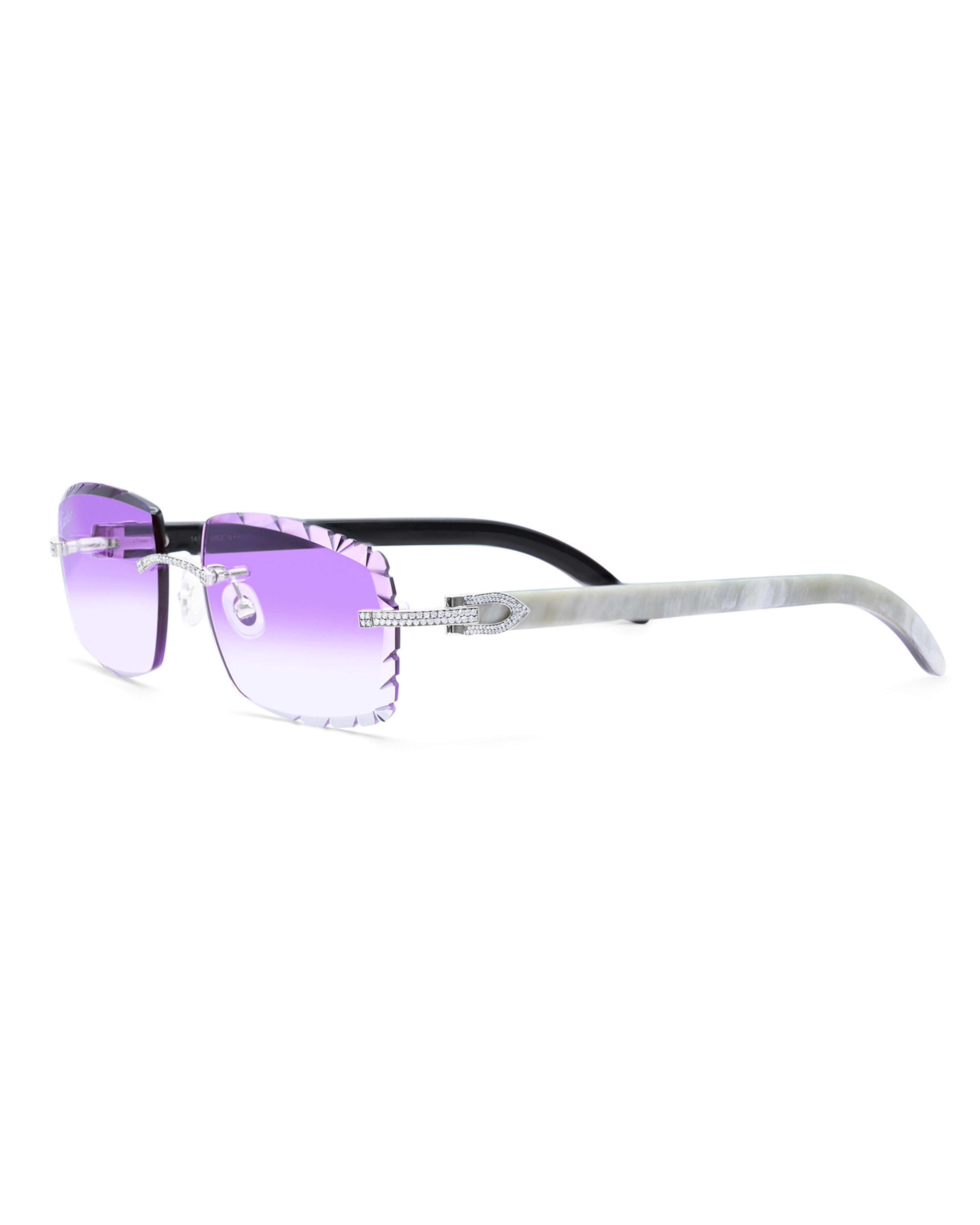 PAVE WHITE BUFFS ‘CAPTIVIA’ VIOLET AR