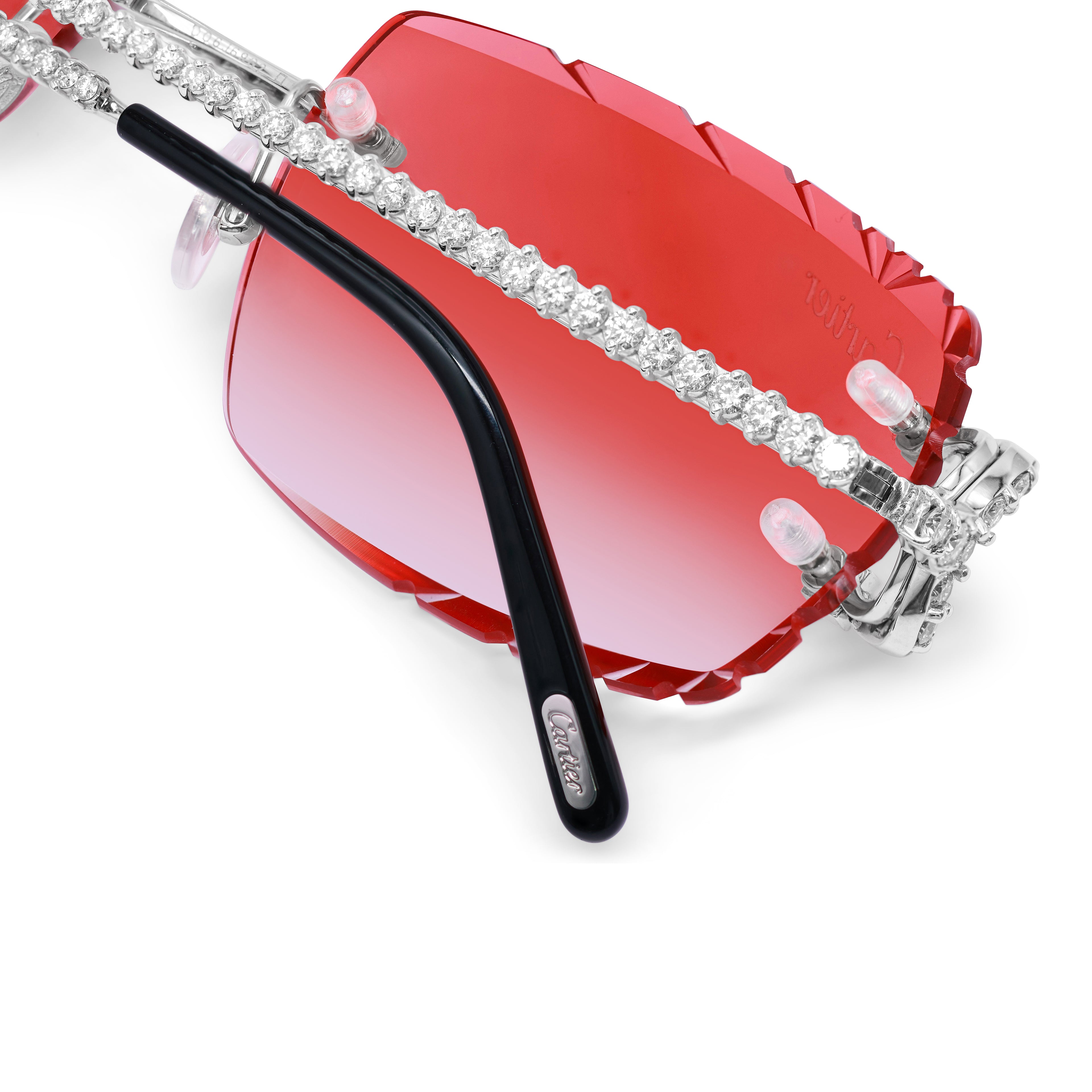 BIG Cs 8 POINTERS FULLY ICED OUT ‘CAPTIVIA’ RED