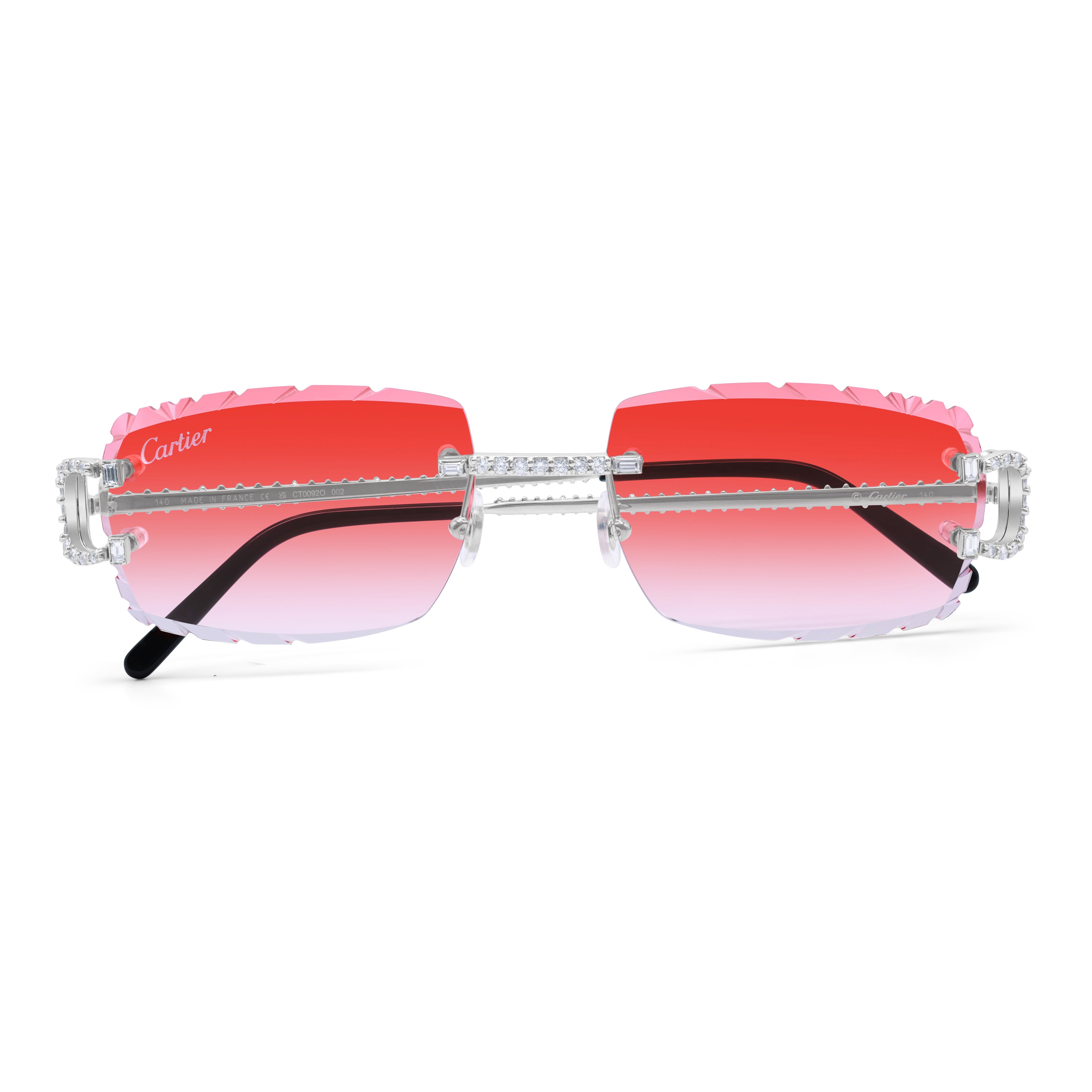 BIG Cs 8 POINTERS FULLY ICED OUT ‘CAPTIVIA’ RED