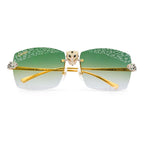 PANTHER PENDANT ‘MYKONOS’ MONEY GREEN