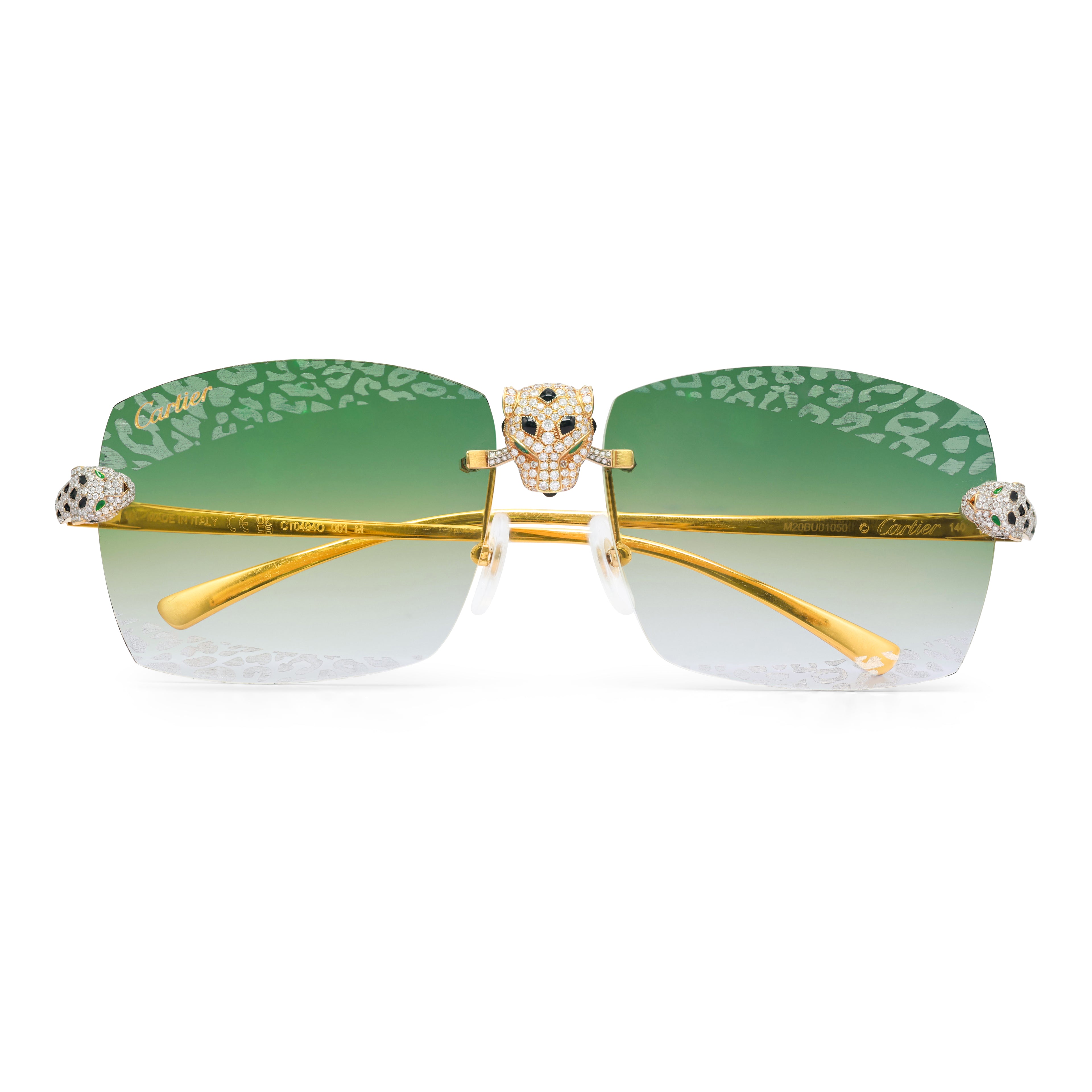 PANTHER PENDANT ‘MYKONOS’ MONEY GREEN