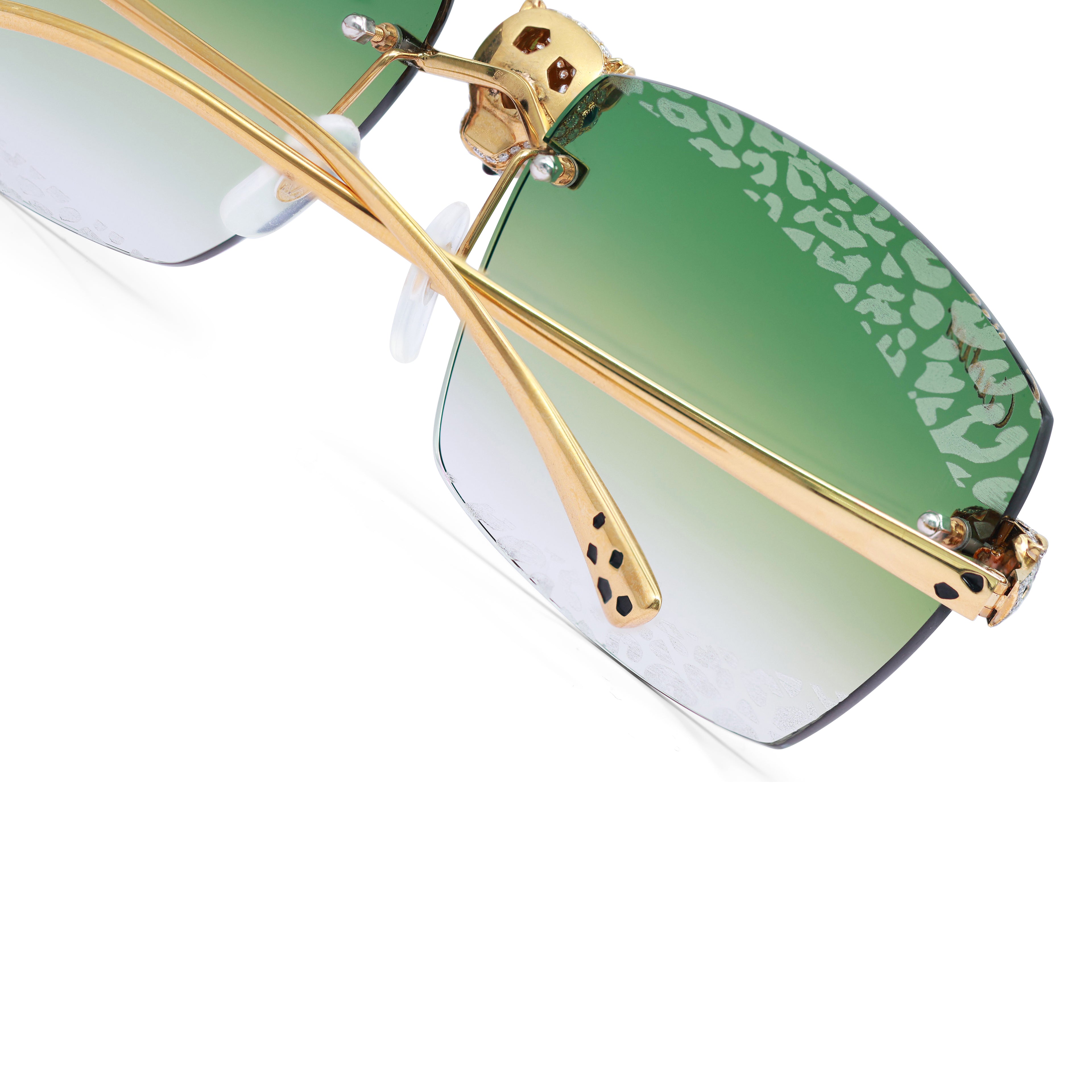 PANTHER PENDANT ‘MYKONOS’ MONEY GREEN