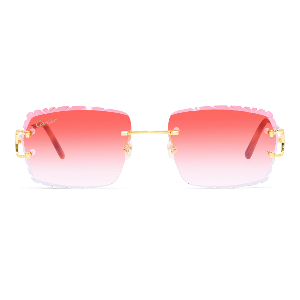 CLASSIC GOLD BIG C ‘MYKONOS’ RED ORANGE