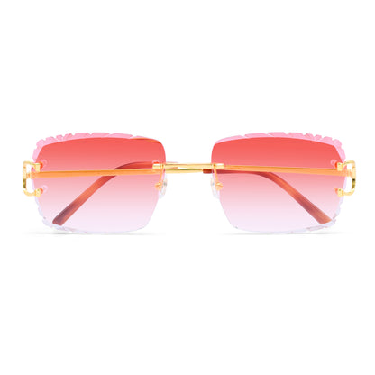 CLASSIC GOLD BIG C ‘MYKONOS’ RED ORANGE