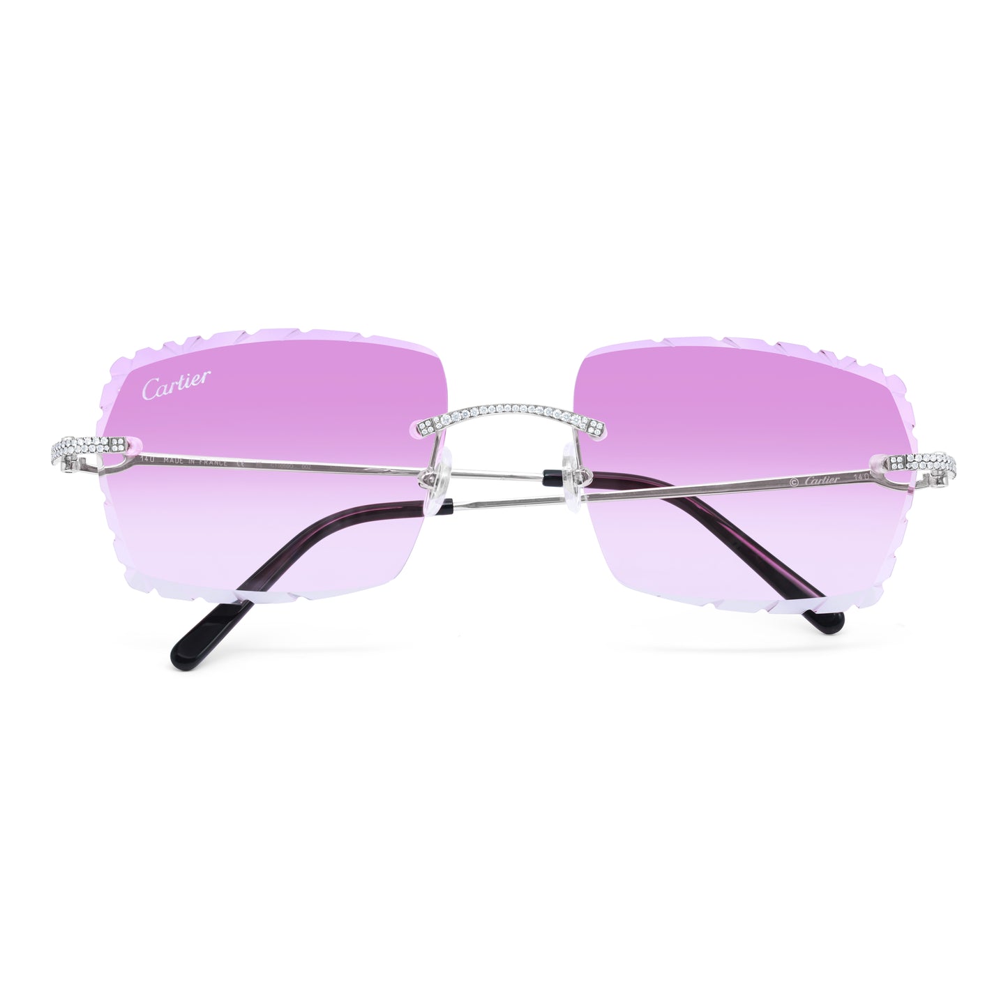 LITTLE Cs PAVE ‘MYKONOS’  PINK AR
