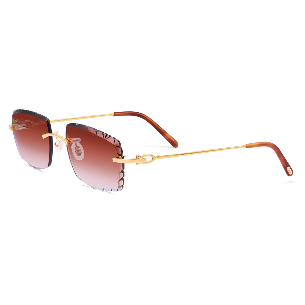 CLASSIC GOLD LITTLE C ‘CAPTIVIA’ DARK BROWN