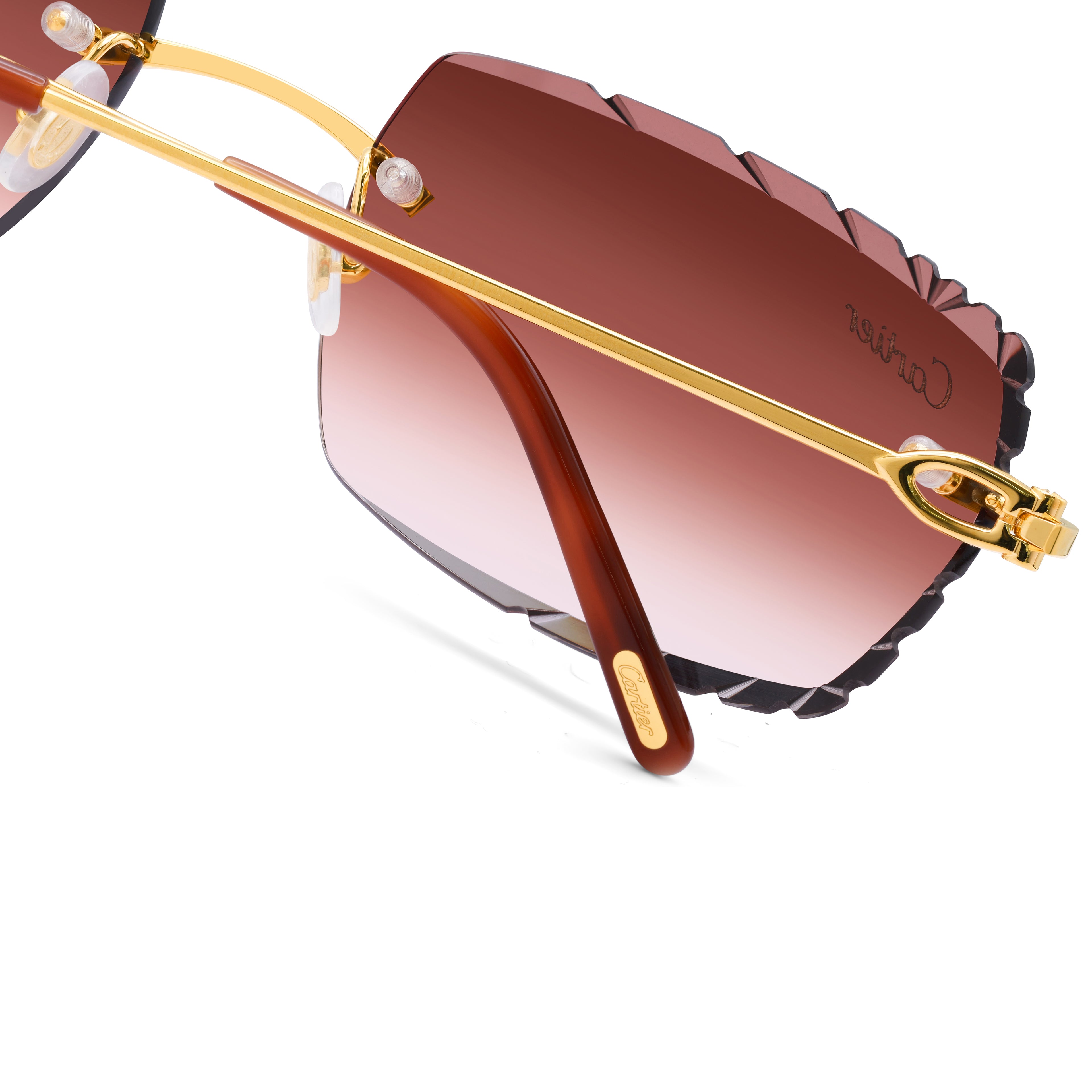 CLASSIC GOLD LITTLE C ‘CAPTIVIA’ DARK BROWN